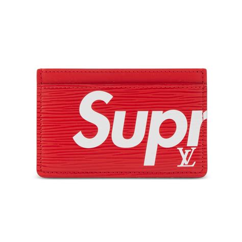 Louis Vuitton x Supreme Porte Carte Si